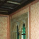 Stenciled walls