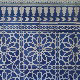 Faux moroccan tile